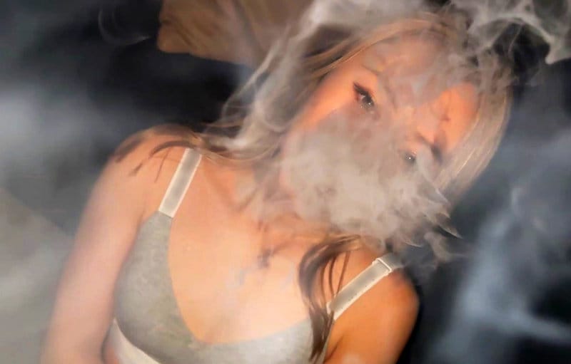 【成望るか】媚薬で感度爆発│カルバンクライン女子の着衣後背位