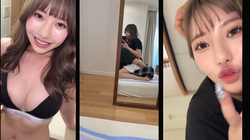 【流川莉央】カルバンクライン着衣のG乳彼女│休日イチャラブ中出し